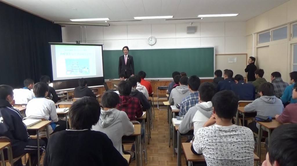 松本工業高校の授業